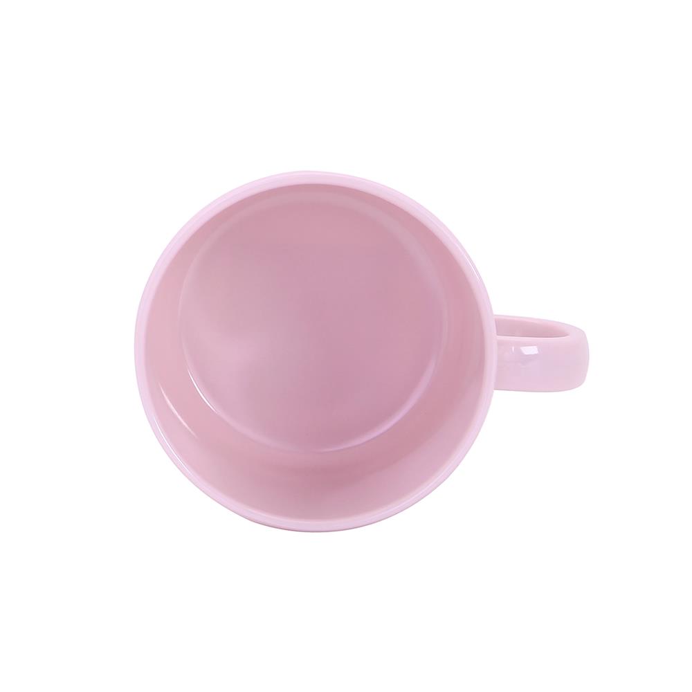 ถ้วยหูเมลามีน 350 มล. VANDA CLASSIC สีชมพู