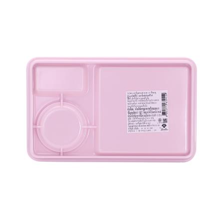 ถ้วยกาแฟและถาดเมลามีน 300 มล. VANDA CLASSIC สีชมพู_3