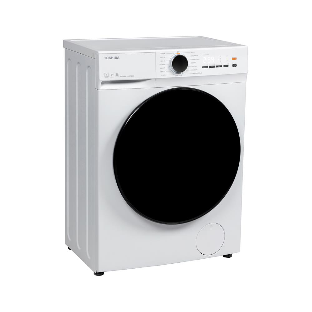 เครื่องซักผ้าฝาหน้า TOSHIBA TW-T21BU80UWT(WW) 7 กก. สีขาว อินเวอร์เตอร์