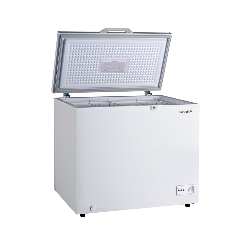 ตู้แช่ 2 ระบบ SHARP SJ-CX300T-W 10 คิว สีขาว