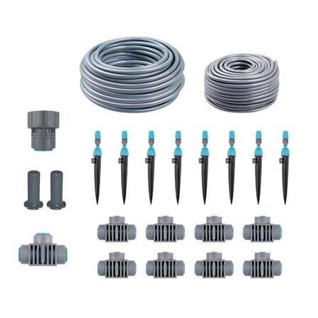 ชุดขาปักมินิสปริงเกอร์ 8 หัว FUJIN พร้อมสาย 12 มม.X10 ม._0