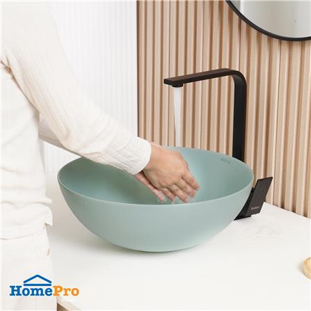 อ่างล้างหน้าวางบนเคาน์เตอร์ MOYA 222-9 MATT GREEN_5