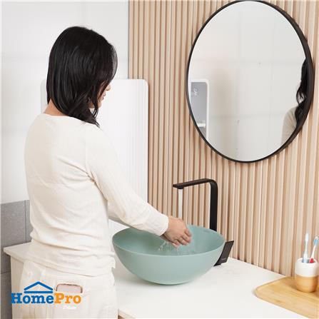 อ่างล้างหน้าวางบนเคาน์เตอร์ MOYA 222-9 MATT GREEN_5