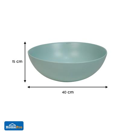 อ่างล้างหน้าวางบนเคาน์เตอร์ MOYA 222-9 MATT GREEN_7