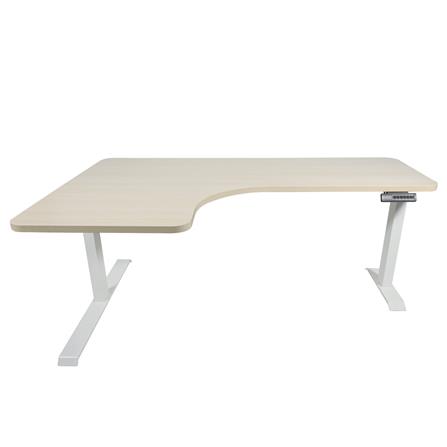 โต๊ะปรับระดับไฟฟ้า ERGOTREND LIFTIO 180 ซม. ลายไม้อ่อน/ขาว_1