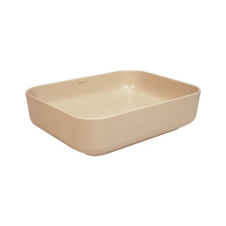 อ่างล้างหน้าวางบนเคาน์เตอร์ MOYA 203P-2 MATT BEIGE_0