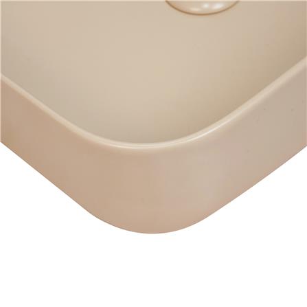 อ่างล้างหน้าวางบนเคาน์เตอร์ MOYA 203P-2 MATT BEIGE_4