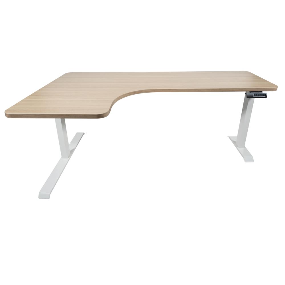 โต๊ะปรับระดับไฟฟ้า ERGOTREND LIFTIO 180 ซม. ลายไม้/ขาว