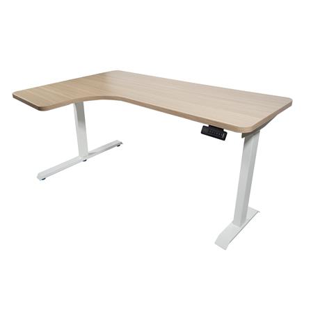 โต๊ะปรับระดับไฟฟ้า ERGOTREND LIFTIO 180 ซม. ลายไม้/ขาว_0