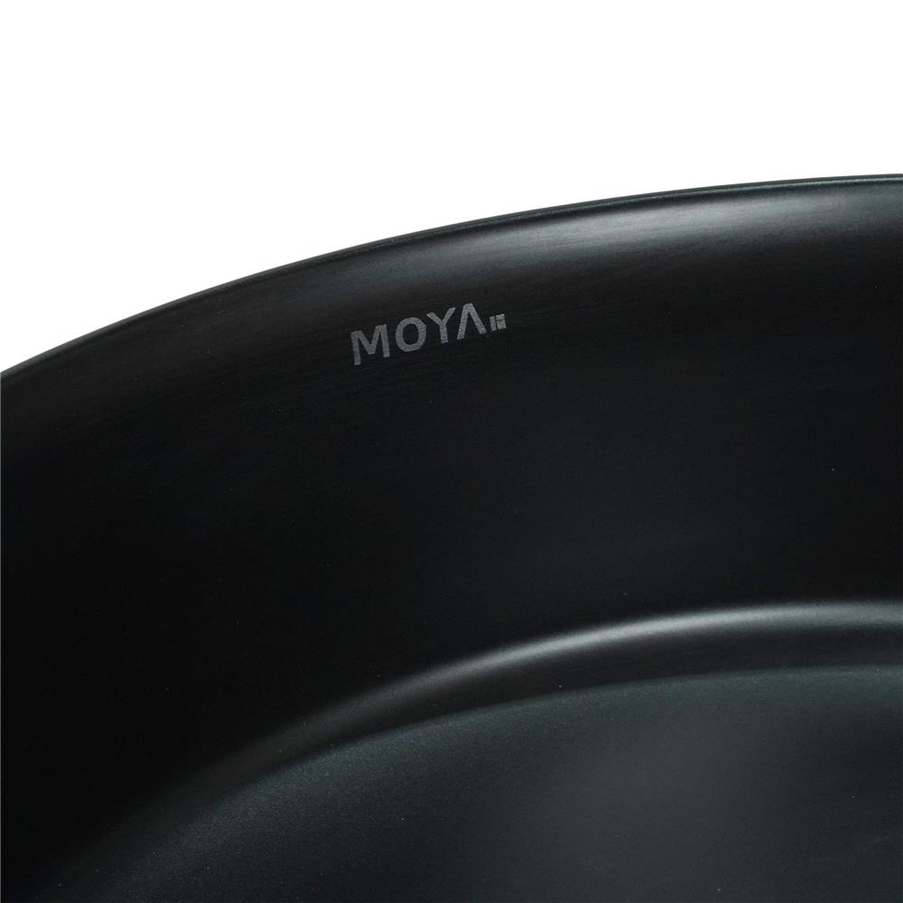 อ่างล้างหน้าวางบนเคาน์เตอร์ MOYA 221-11 MATT BLACK