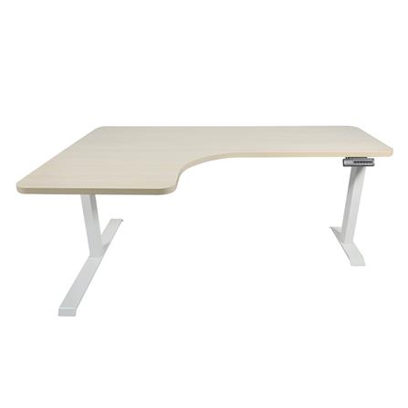 โต๊ะปรับระดับไฟฟ้า ERGOTREND LIFTIO 160 ซม. ลายไม้อ่อน/ขาว_1