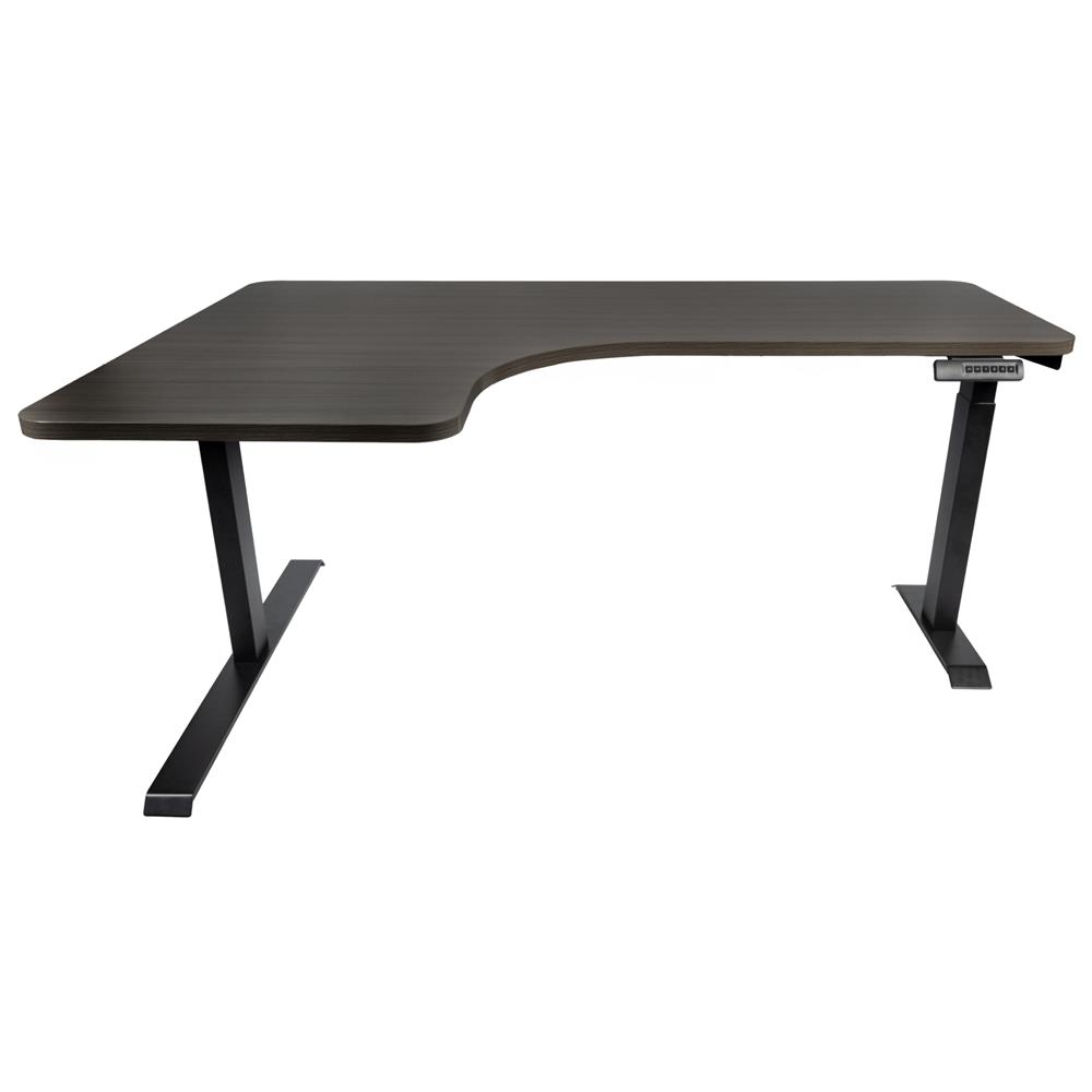 โต๊ะปรับระดับไฟฟ้า ERGOTREND LIFTIO 160 ซม. สีน้ำตาลโอ๊ค/ดำ