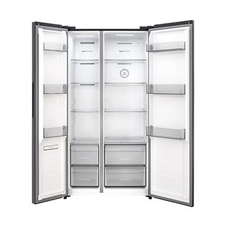 ตู้เย็น SIDE BY SIDE HISENSE RS708N4TBU 19.8 คิว กระจกดำ_3