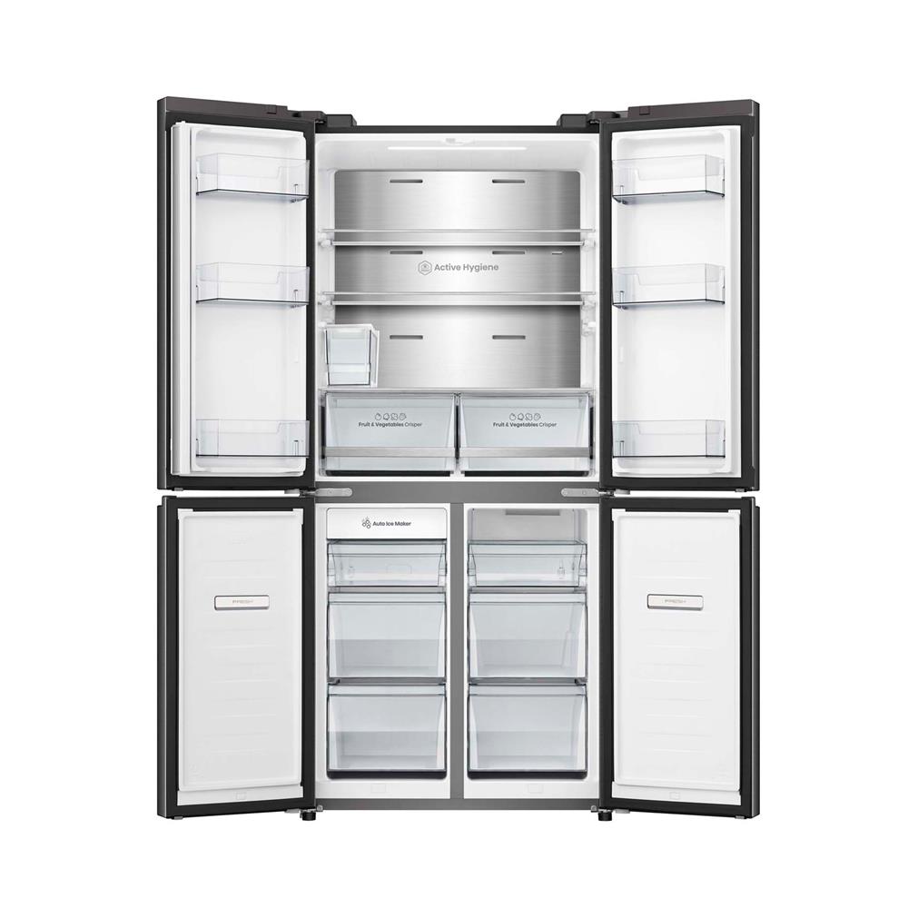 ตู้เย็น MULTI DOOR HISENSE RQ610N4TBNI3 17.3 คิว สีดำ