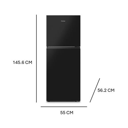 ตู้เย็น 2 ประตู HISENSE RT286N4TBN 7.4 คิว สีดำ_7