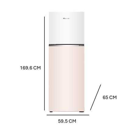 ตู้เย็น 2 ประตู HISENSE RT419N4TSN 11.5 คิว สีขาว-ชมพู_6