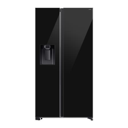 ตู้เย็น SIDE BY SIDE SAMSUNG RS70F65K1BST 22.4 คิว กระจกดำ_0