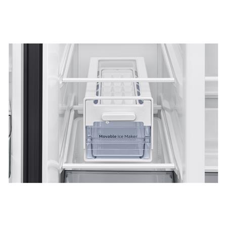 ตู้เย็น SIDE BY SIDE SAMSUNG RS70F65Q1BST 23.1 คิว กระจกดำ_6