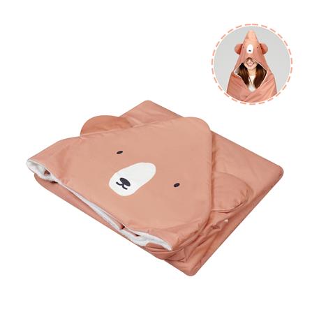 ผ้าขนหนู HOME LIVING STYLE HOOD BEAR 27X54 นิ้ว สี BROWN_0
