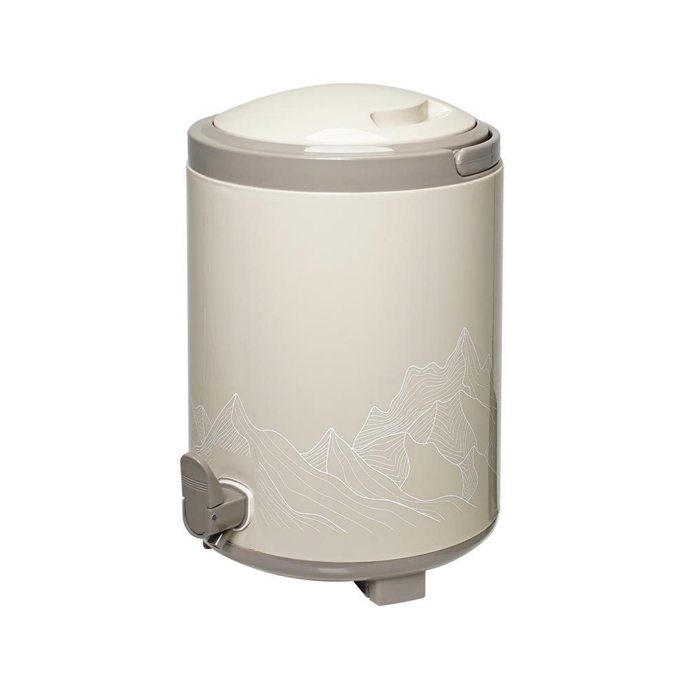 ถังน้ำดื่ม มีก๊อก SPRING COOL MATE CIRCULAR 10 ลิตร สีโทป