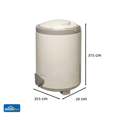 ถังน้ำดื่ม มีก๊อก SPRING COOL MATE CIRCULAR 10 ลิตร สีโทป_6