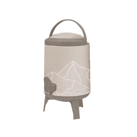 ถังน้ำดื่ม มีก๊อก SPRING COOL MATE CIRCULAR 10 ลิตร สีโทป_0