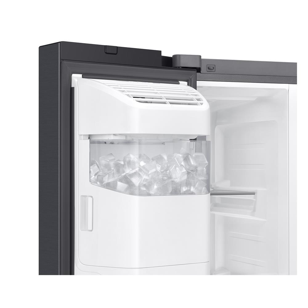 ตู้เย็น SIDE BY SIDE SAMSUNG RS90F65A2FST 21.7 คิว สีดำ