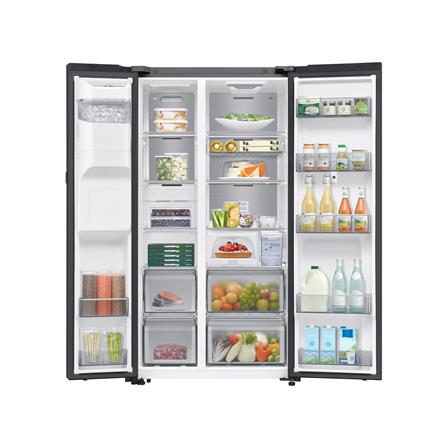 ตู้เย็น SIDE BY SIDE SAMSUNG RS90F65A2FST 21.7 คิว สีดำ_4