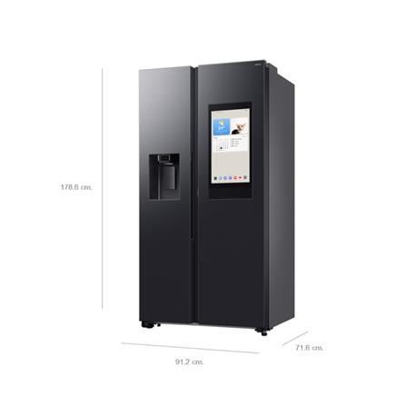 ตู้เย็น SIDE BY SIDE SAMSUNG RS90F65A2FST 21.7 คิว สีดำ_10