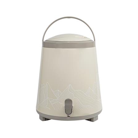 ถังน้ำดื่ม มีก๊อก SPRING COOL MATE CIRCULAR 14 ลิตร สีโทป_1