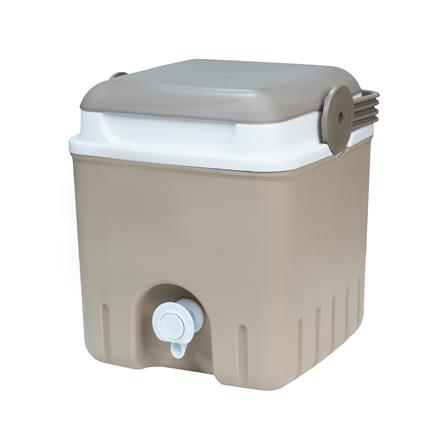 กระติกน้ำแข็งมีก๊อก SPRING CIRCULAR 4 ลิตร สีโทป_0