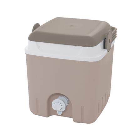 กระติกน้ำแข็งมีก๊อก SPRING CIRCULAR 4 ลิตร สีโทป_0