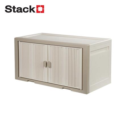 กล่องบานเปิด STACKO SORA 64X32X32.5 ซม. สีเบจ_0