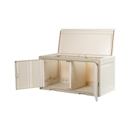 กล่องบานเปิด STACKO SORA 64X32X32.5 ซม. สีเบจ_3