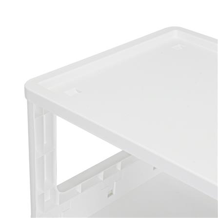 ชั้นวางของพับได้ 4 ชั้น STACKO GENNA 64X40X130 ซม. สีขาว_3