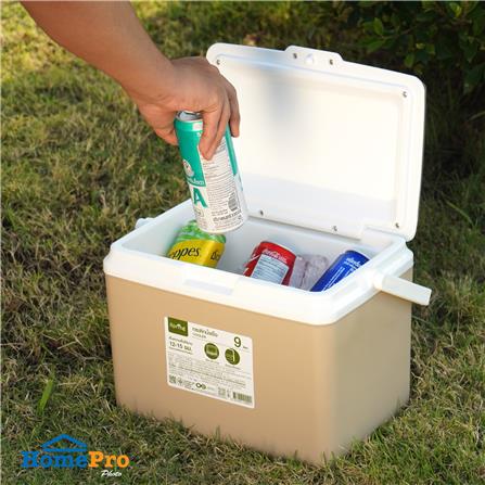 กระติกน้ำแข็ง SPRING CIRCULAR 9 ลิตร สีโทป_5