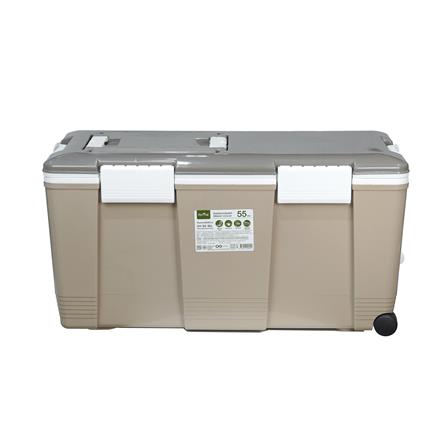 ถังแช่อเนกประสงค์ SPRING CIRCULAR 55 ลิตร สีโทป_1