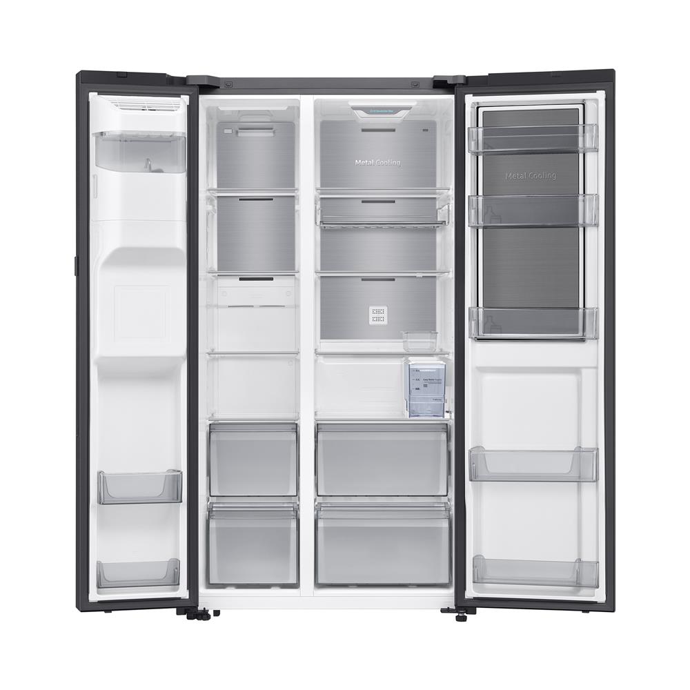 ตู้เย็น SIDE BY SIDE SAMSUNG RS80F65G1FST 22.1 คิว สีดำ