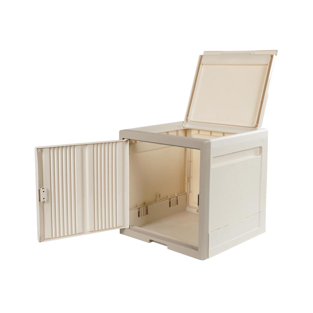 กล่องบานเปิดข้าง STACKO SORA 32X32X32.5 ซม. สีเบจ