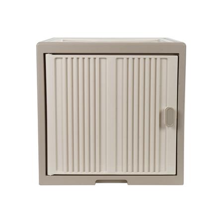 กล่องบานเปิดข้าง STACKO SORA 32X32X32.5 ซม. สีเบจ_2