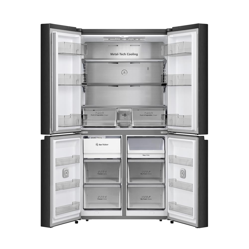 ตู้เย็น MULTI DOOR HISENSE RQ758N4TWU 21.6 คิว สีดำหิน
