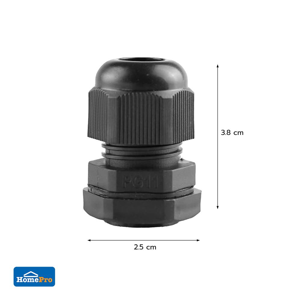 เคเบิ้ลแกลน ELECKTA PG-13.5 สีดำ (แพ็ก 4 ชิ้น)