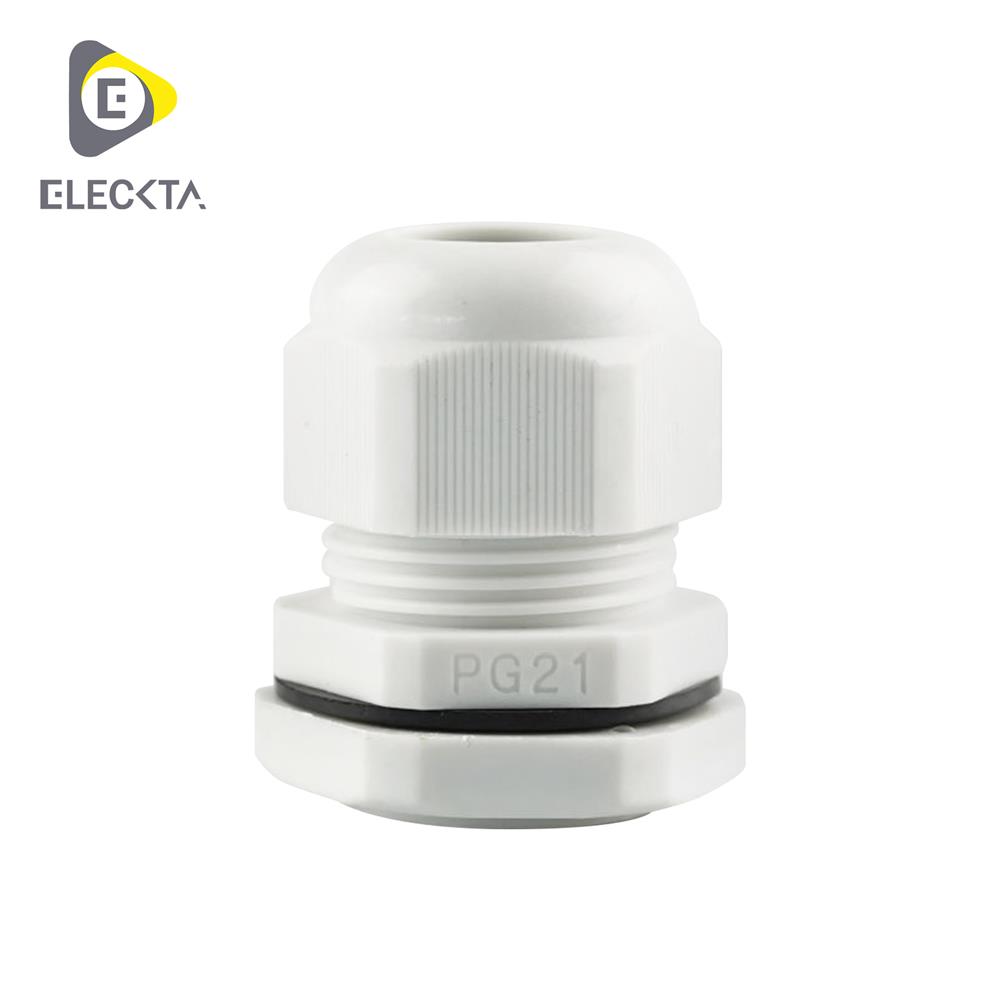 เคเบิ้ลแกลน ELECKTA PG-21 สีขาว (แพ็ก 2 ชิ้น)