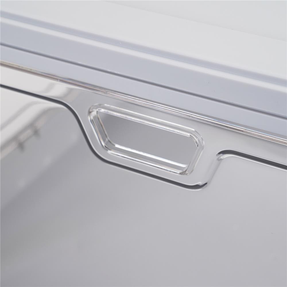 กล่องรองเท้า STACKO LITE 38X28X22 ซม. สีเทา/ใส