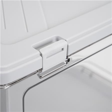 กล่องรองเท้า STACKO LITE 38X28X22 ซม. สีเทา/ใส_6