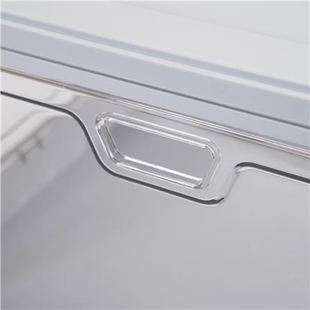 กล่องรองเท้า STACKO LITE 38X28X22 ซม. สีเทา/ใส_7