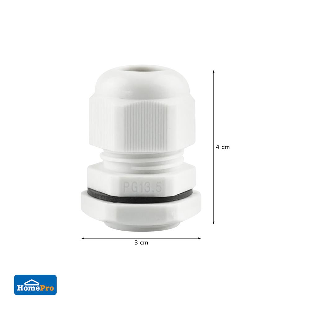 เคเบิ้ลแกลน ELECKTA PG-13.5 สีขาว (แพ็ก 4 ชิ้น)