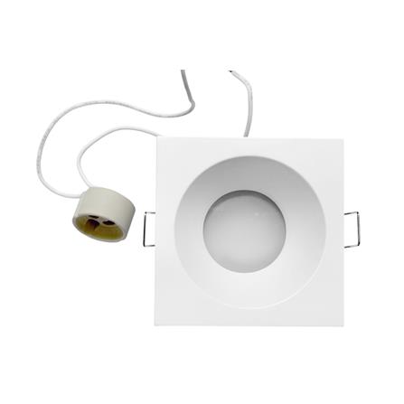 ดาวน์ไลท์ L&E HG 24-04707 3 นิ้ว สีดำ/ขาว เหลี่ยม_0