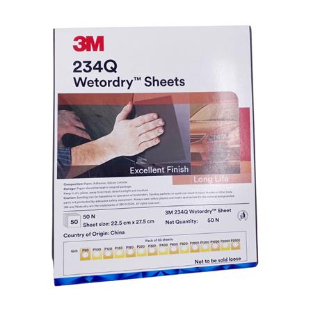 กระดาษทรายน้ำ 3M 234Q เบอร์ 150 9x11 นิ้ว_0