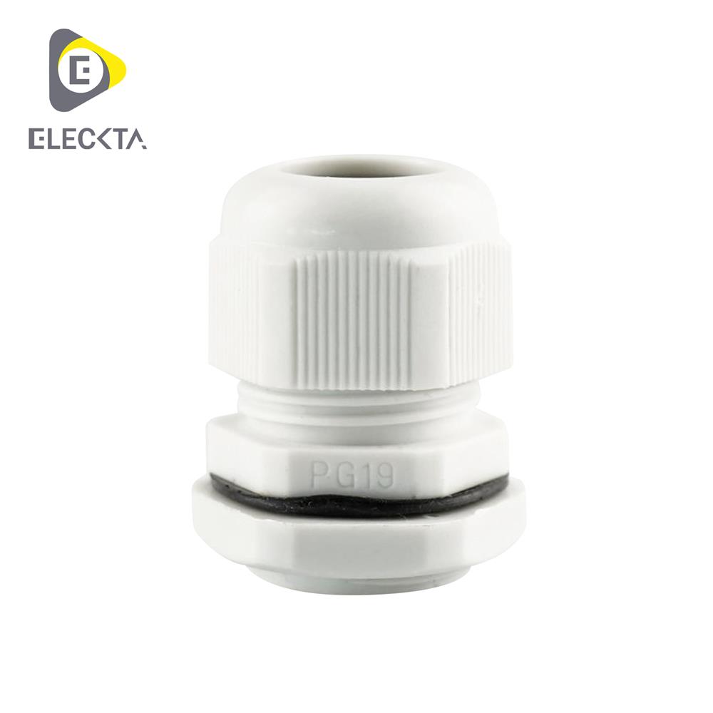 เคเบิ้ลแกลน ELECKTA PG-19 สีขาว (แพ็ก 2 ชิ้น)